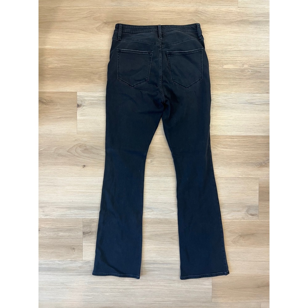Arizona High Rise Boot‎ Cut Black Jeans Junior Size 11 - Picture 4 of 5